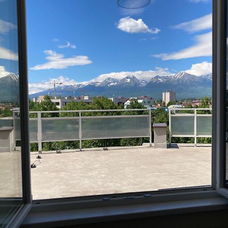 Apartman Hightatras View Centrum Poprad Dış mekan fotoğraf